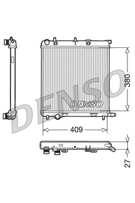 Radiator, engine cooling