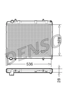 Radiator, engine cooling