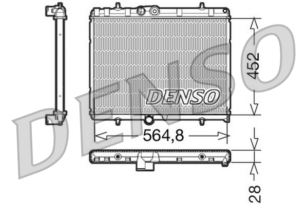 Radiator, engine cooling