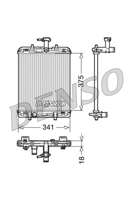 Radiator, engine cooling