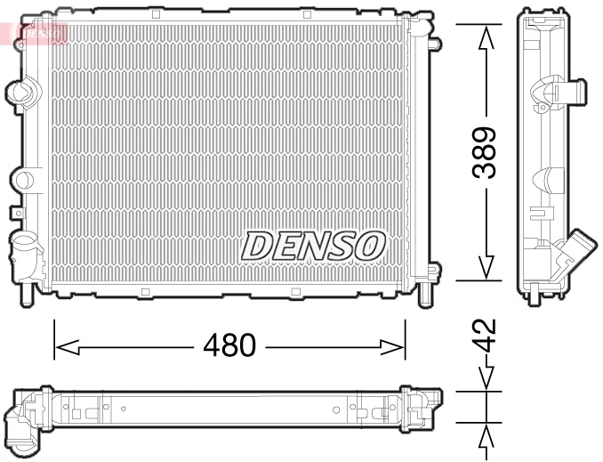 Radiator, engine cooling