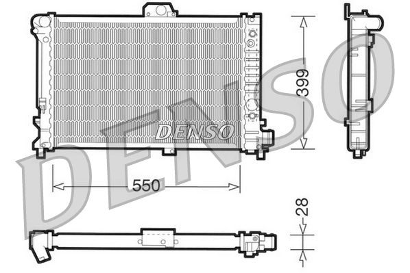 Radiator, engine cooling