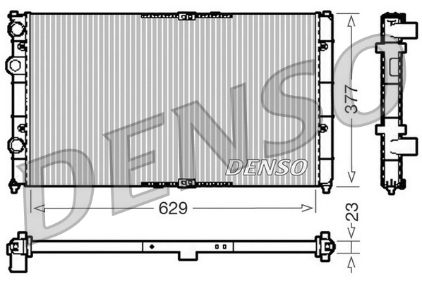 Radiator, engine cooling