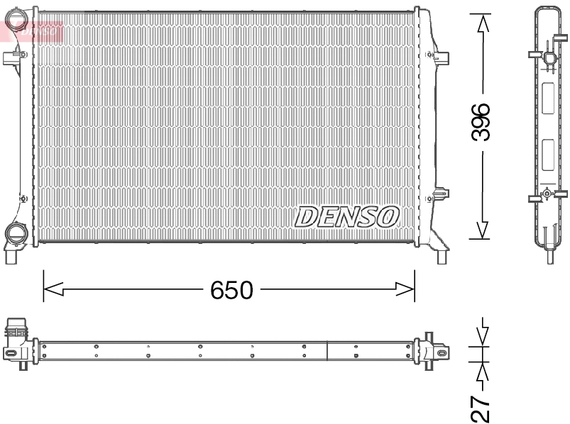 Radiator, engine cooling