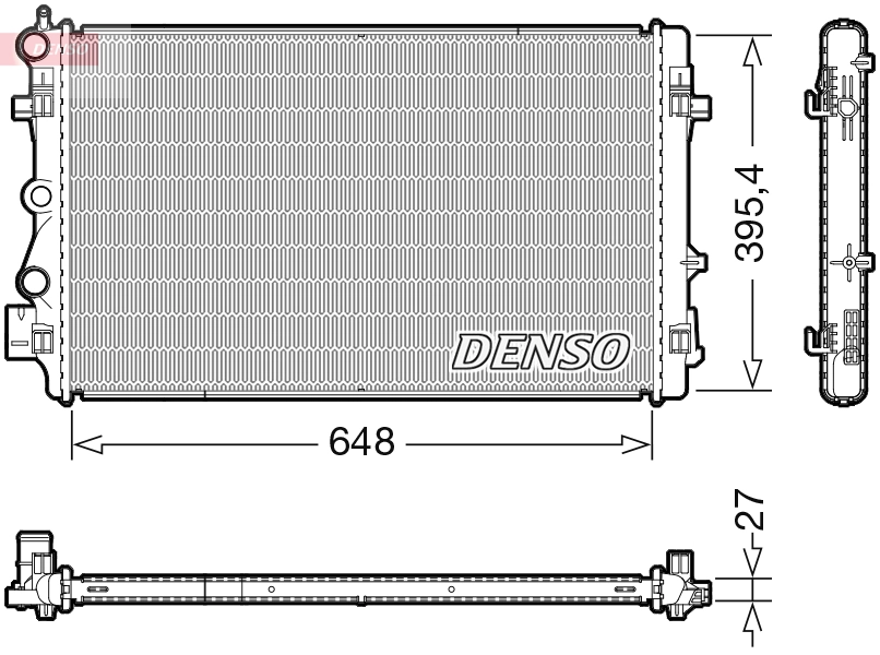 Radiator, engine cooling