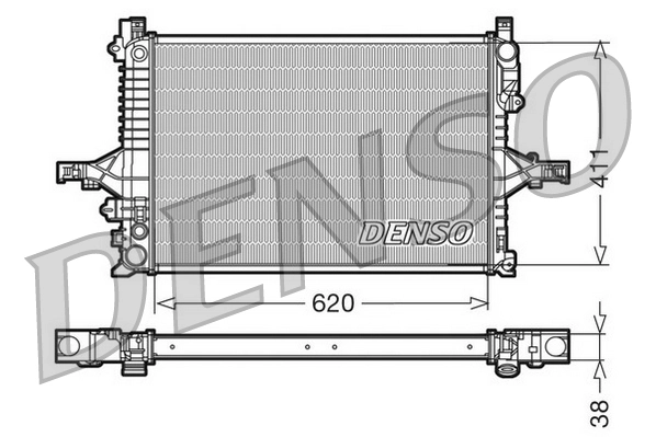 Radiator, engine cooling