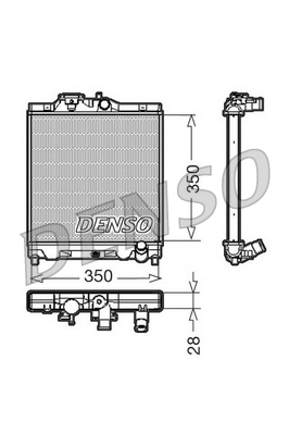 Radiator, engine cooling