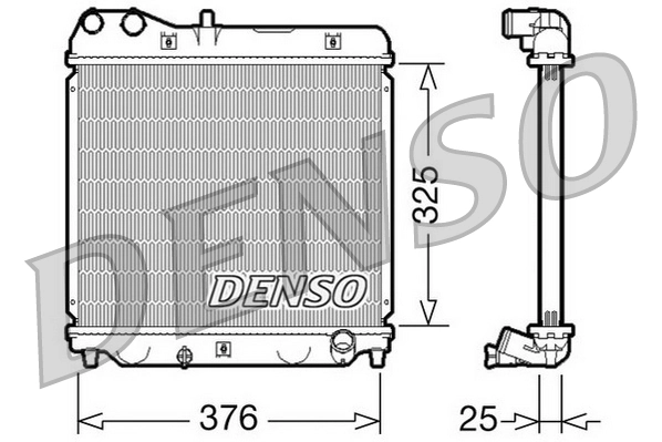 Radiator, engine cooling