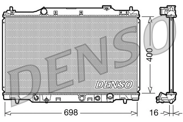 Radiator, engine cooling
