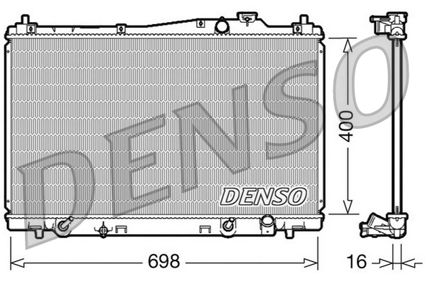 Radiator, engine cooling