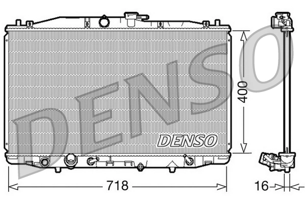 Radiator, engine cooling