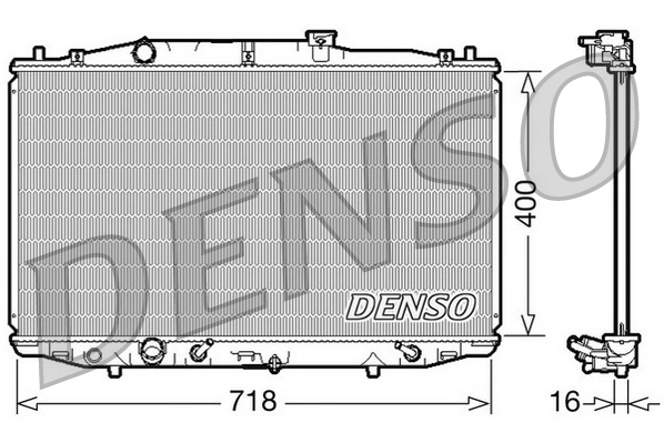 Radiator, engine cooling