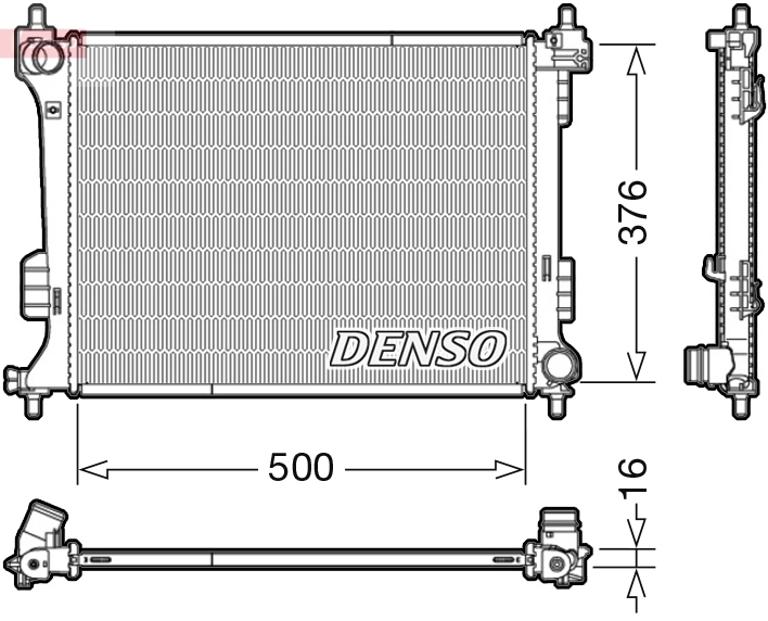 Radiator, engine cooling