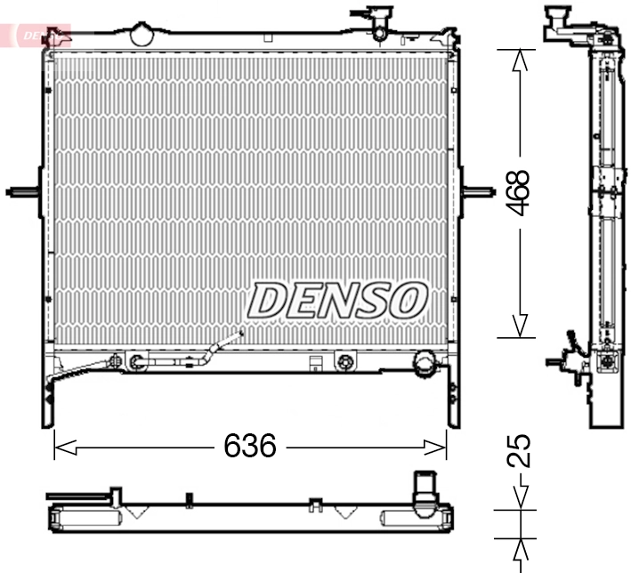 Radiator, engine cooling