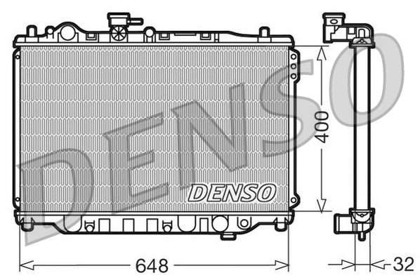 Radiator, engine cooling