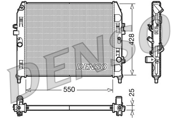 Radiator, engine cooling