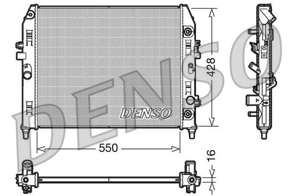 Radiator, engine cooling
