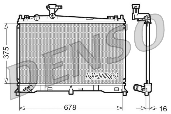 Radiator, engine cooling
