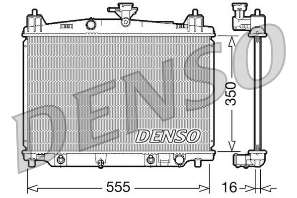 Radiator, engine cooling