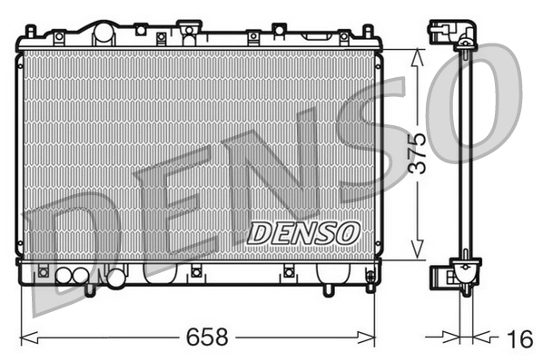 Radiator, engine cooling