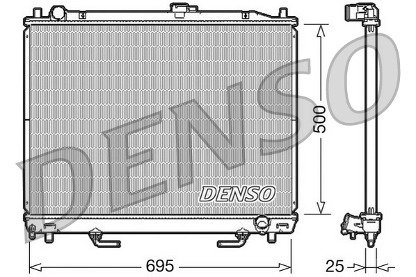 Radiator, engine cooling