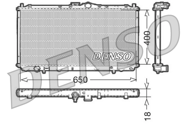 Radiator, engine cooling
