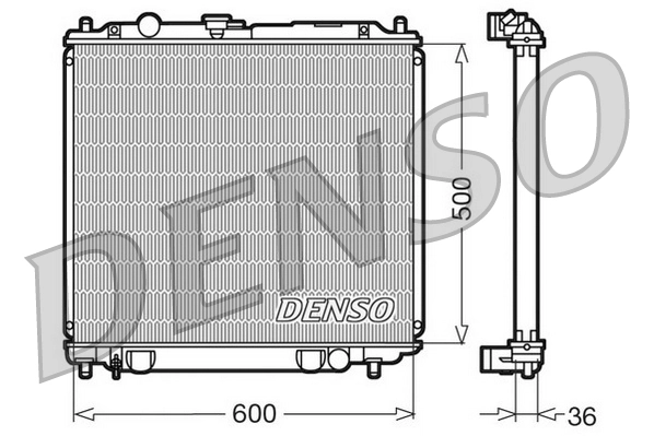 Radiator, engine cooling
