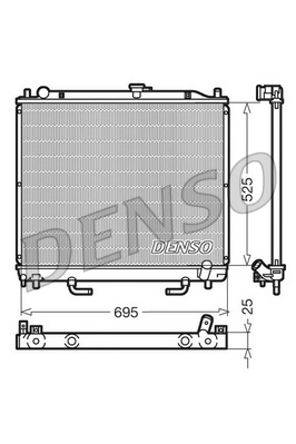 Radiator, engine cooling