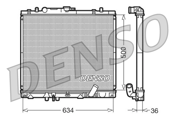 Radiator, engine cooling