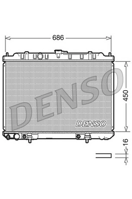 Radiator, engine cooling