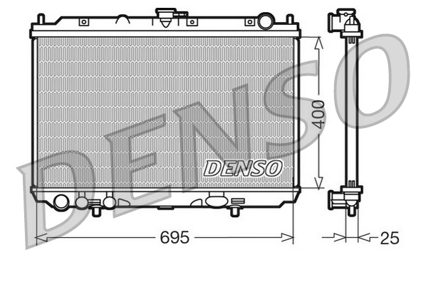 Radiator, engine cooling