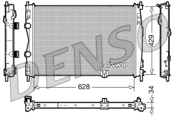 Radiator, engine cooling