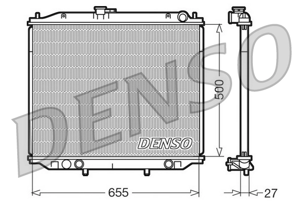 Radiator, engine cooling