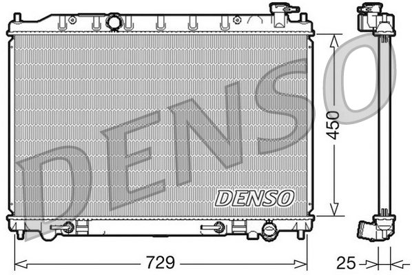 Radiator, engine cooling