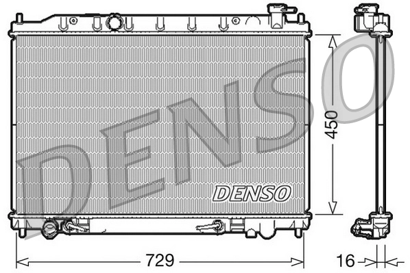 Radiator, engine cooling