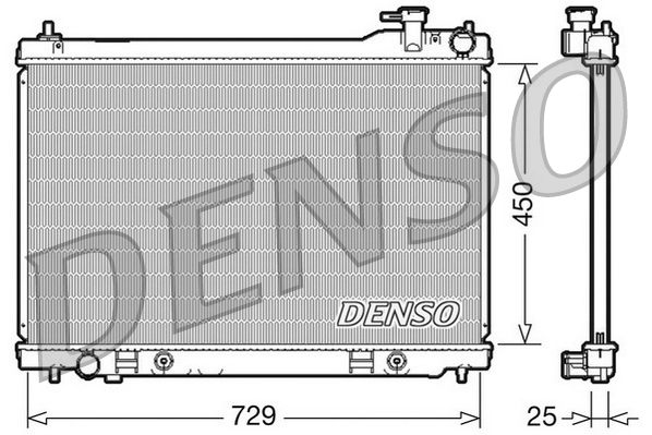 Radiator, engine cooling