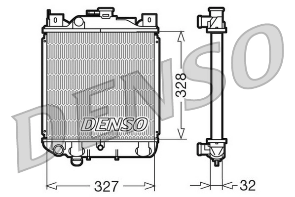 Radiator, engine cooling