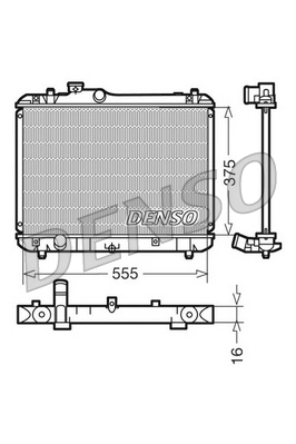 Radiator, engine cooling