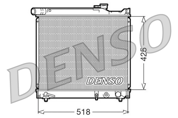 Radiator, engine cooling