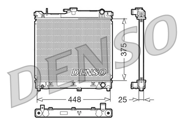 Radiator, engine cooling