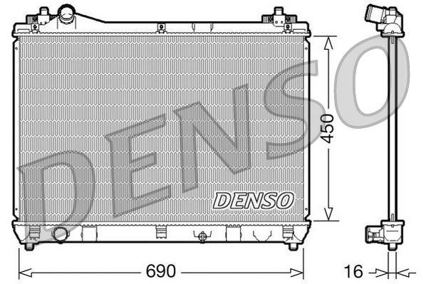 Radiator, engine cooling