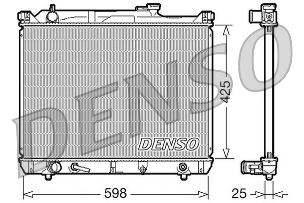 Radiator, engine cooling