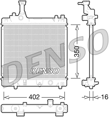 Radiator, engine cooling