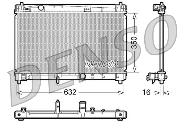 Radiator, engine cooling