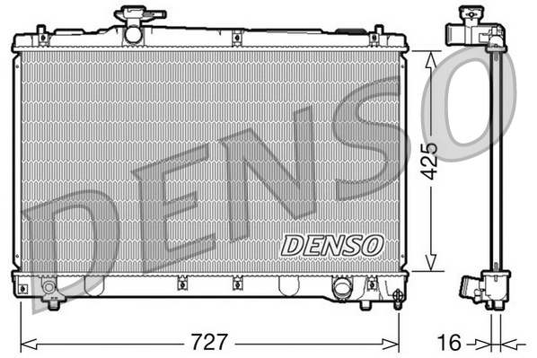 Radiator, engine cooling