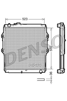 Radiator, engine cooling