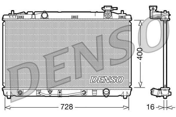 Radiator, engine cooling