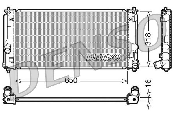 Radiator, engine cooling