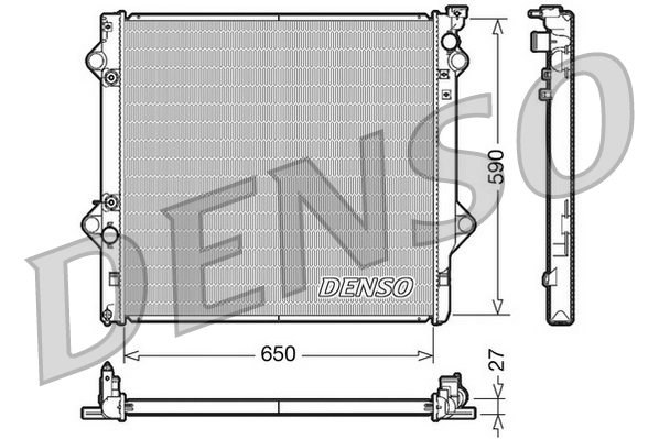 Radiator, engine cooling