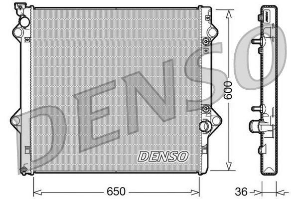 Radiator, engine cooling